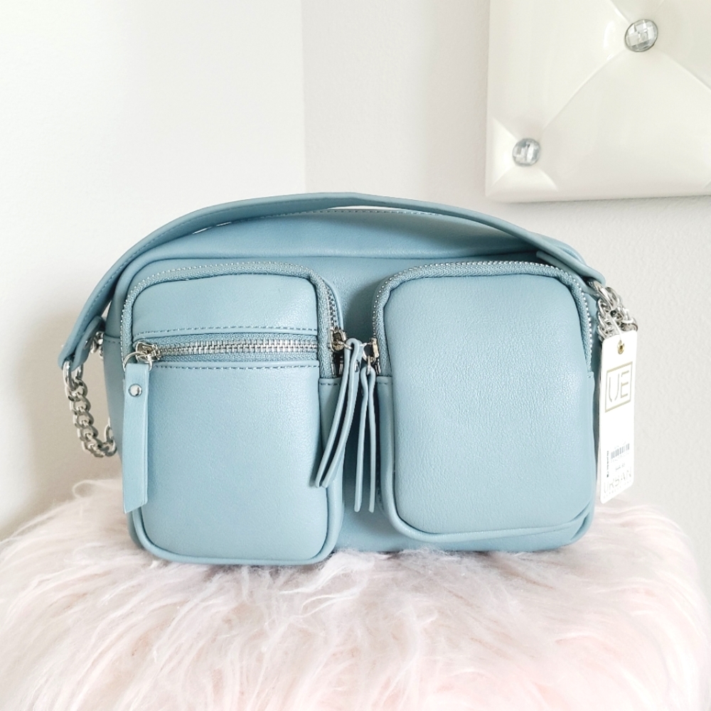 Urban Expressions Light Blue Crossbody Bag